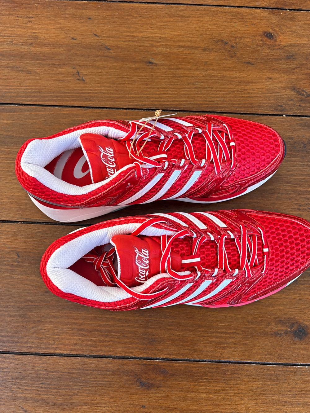 Size 10 - adidas Adistar Control 5 Coca-Cola Red